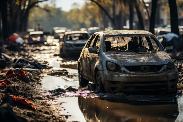 autos sin seguro ante desastres naturales