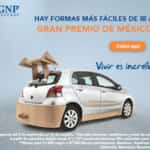 GNP te lleva al gran premio de México, Formula 1