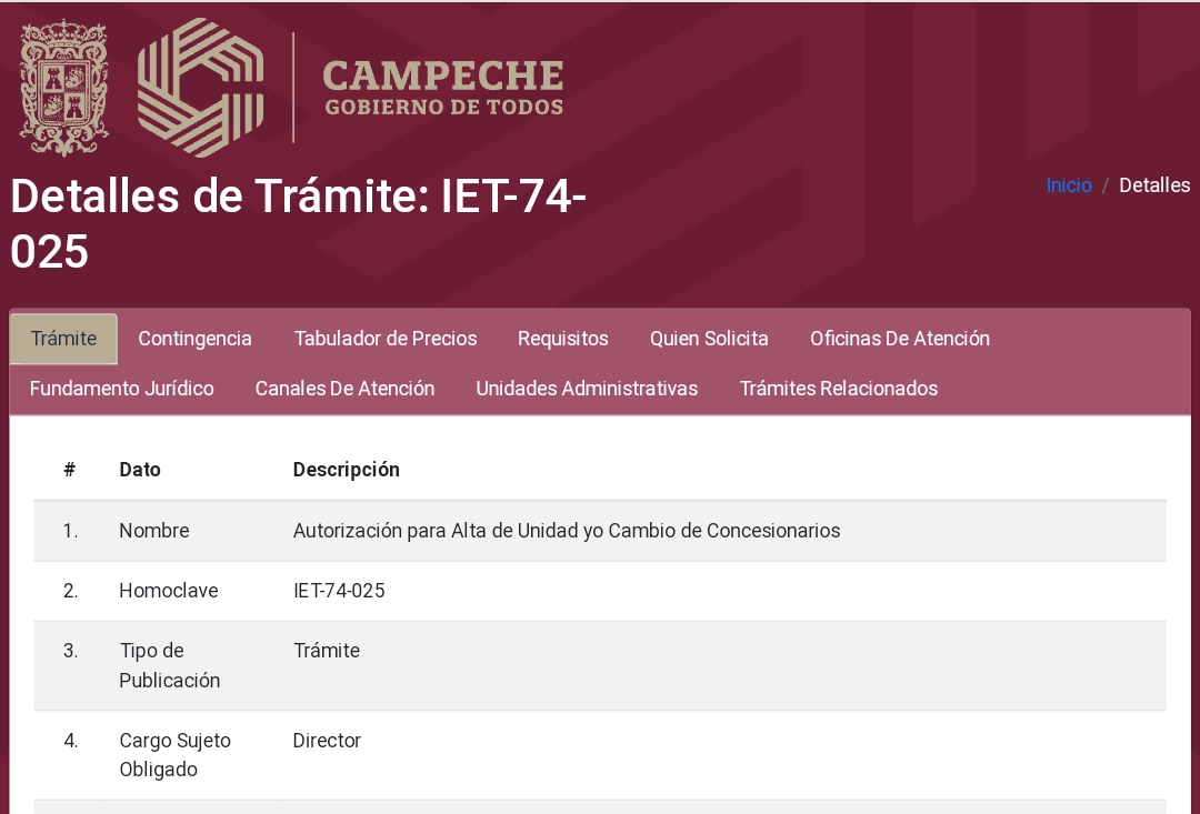 cambio de propietario Campeche requisitos