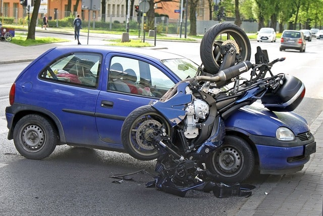 accidente de moto