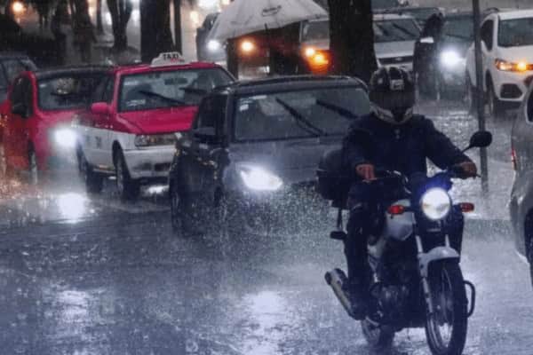 llueve en la CDMX