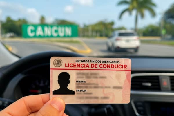 licencia de conducir Cancún