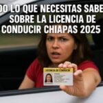 licencia de conducir Chiapas