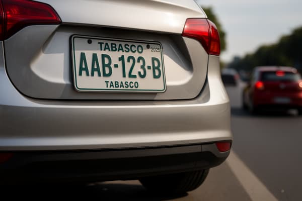 placas Tabasco