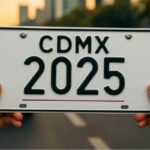 Placas CDMX 2025 Costos y Requisitos