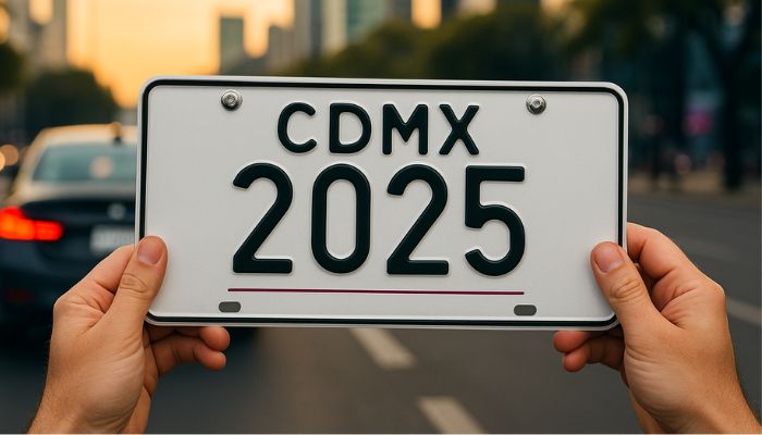 Placas CDMX 2025 Costos y Requisitos