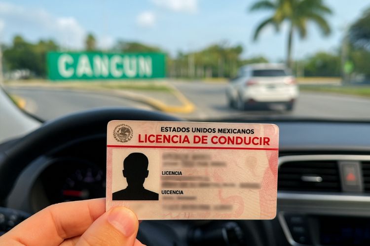 licencia de conducir Cancún