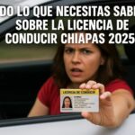 licencia de conducir Chiapas