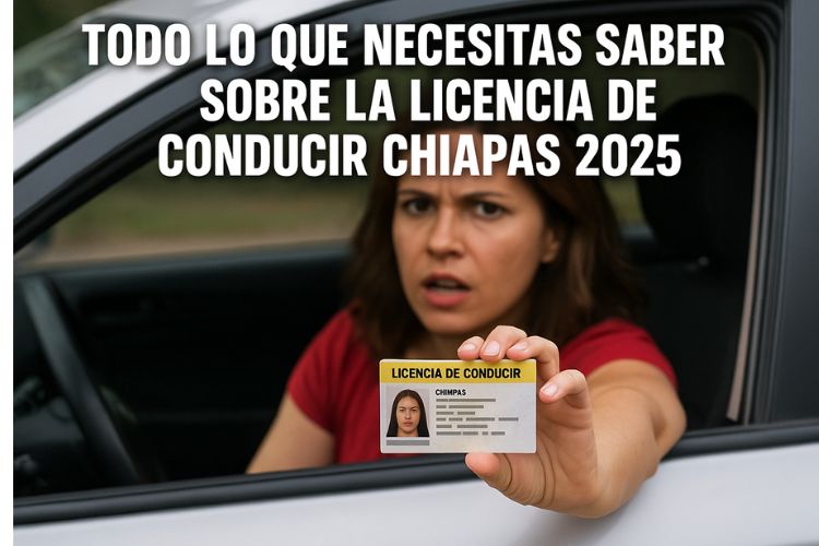 licencia de conducir Chiapas