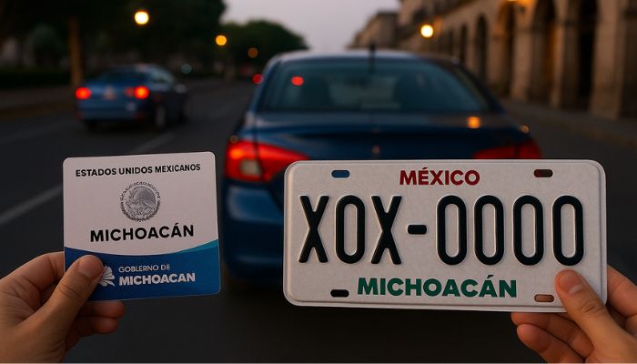 placas Michoacán