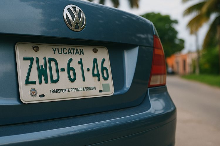placas Yucatán