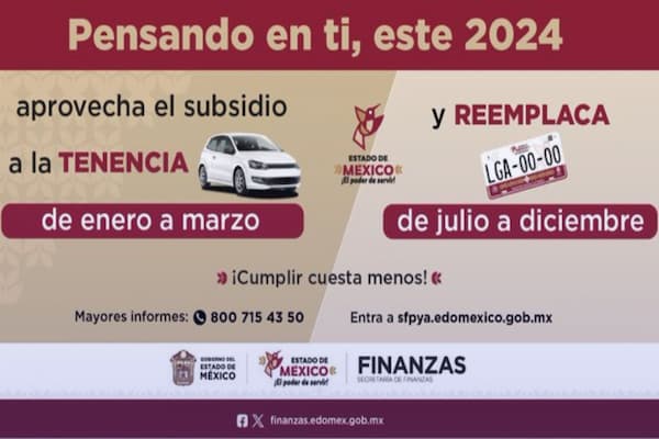 tenencia estado de mexico