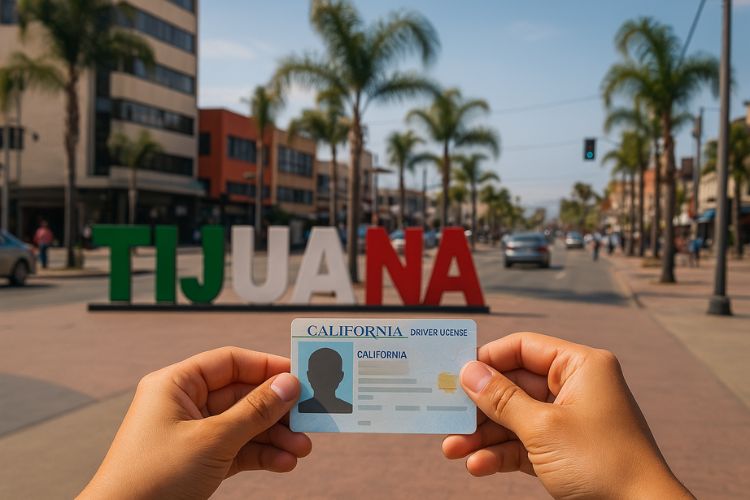 licencia de conducir Tijuana