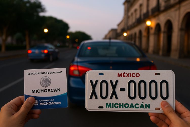 placas Michoacán