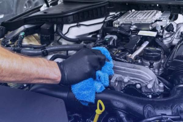 lavado de motor