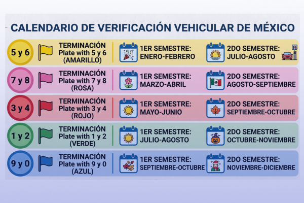 calendario verificacion queretaro