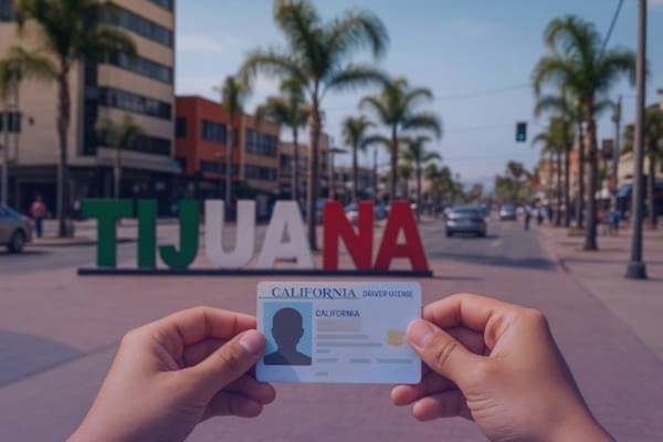 licencia de conducir Tijuana