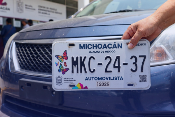 placas Michoacán