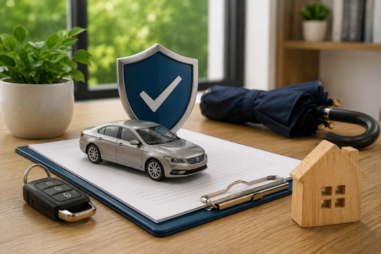 que contiene una poliza de seguro para autos