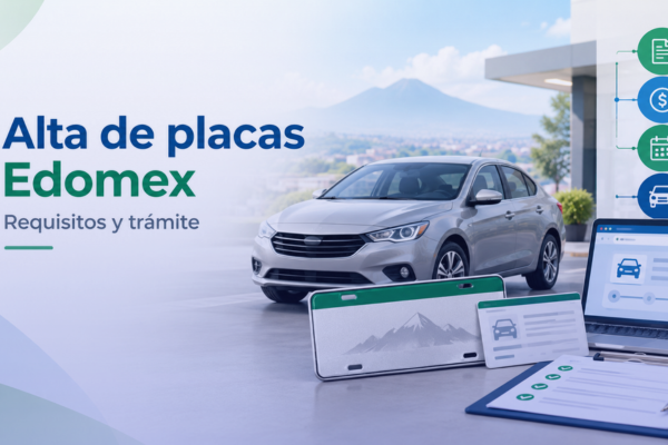alta de placas edomex